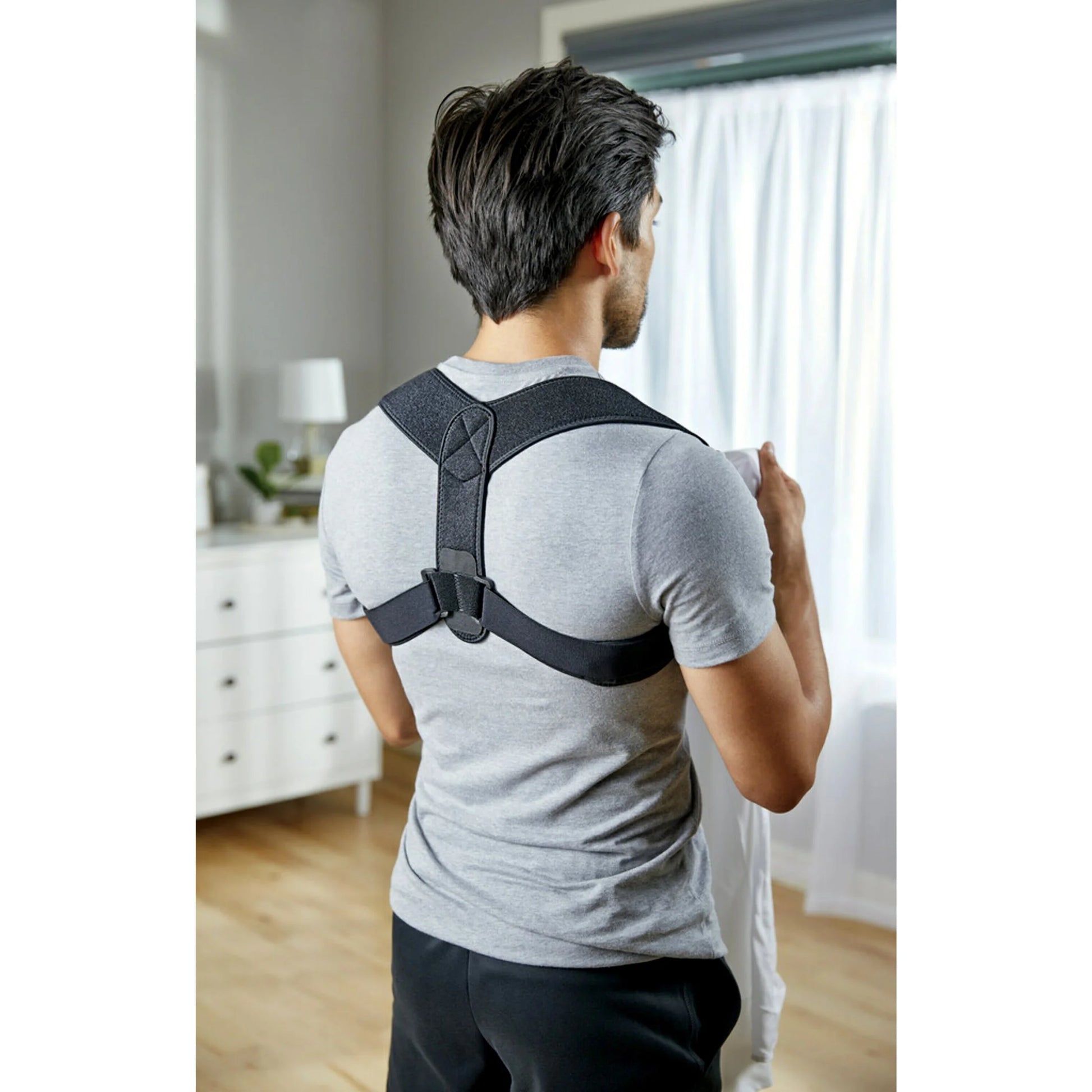 Posture Corrector, Unisex, Adjustable Brace, One Size Fits Most